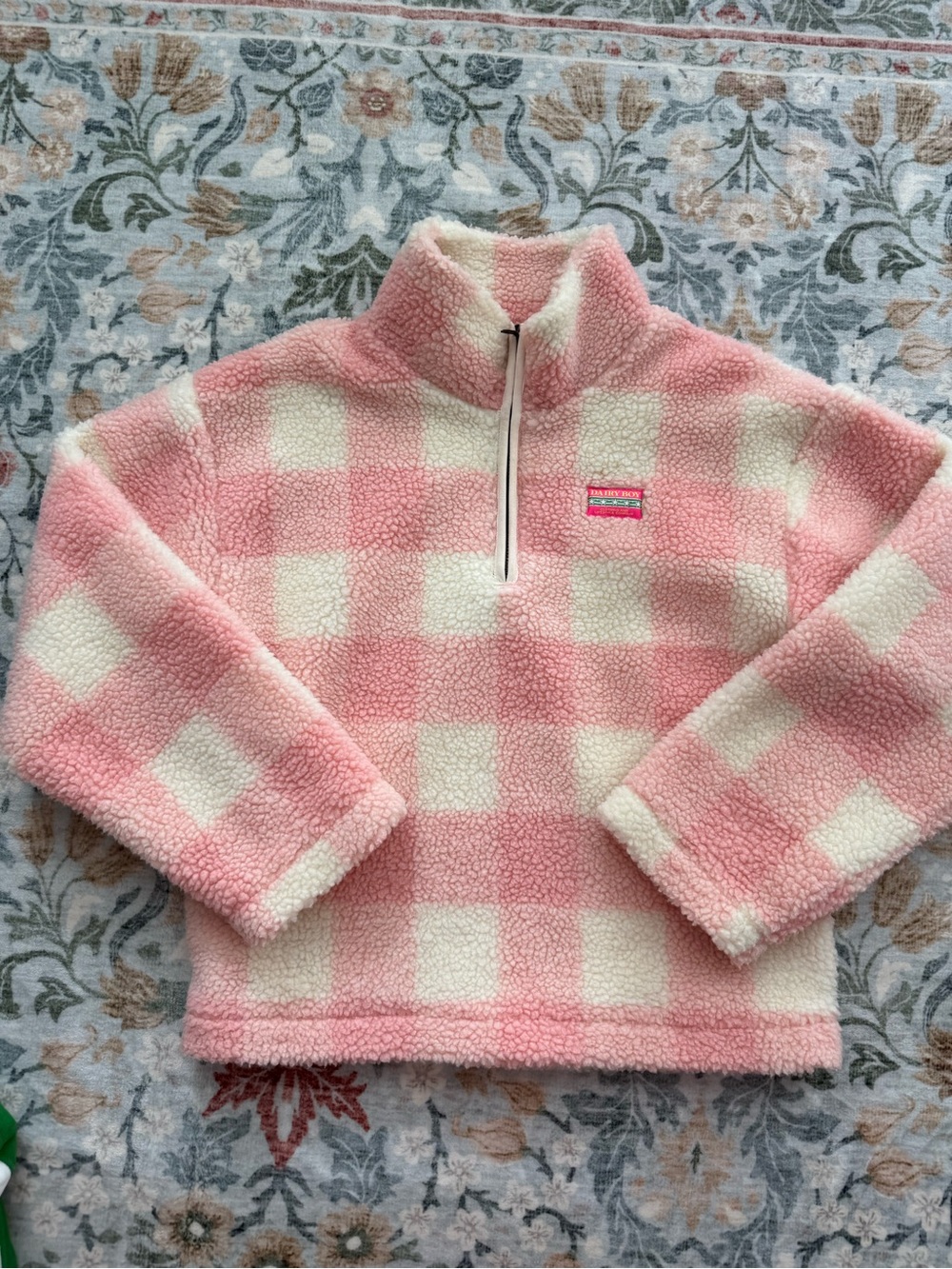 Dairy boy women’s fleece quarter zip